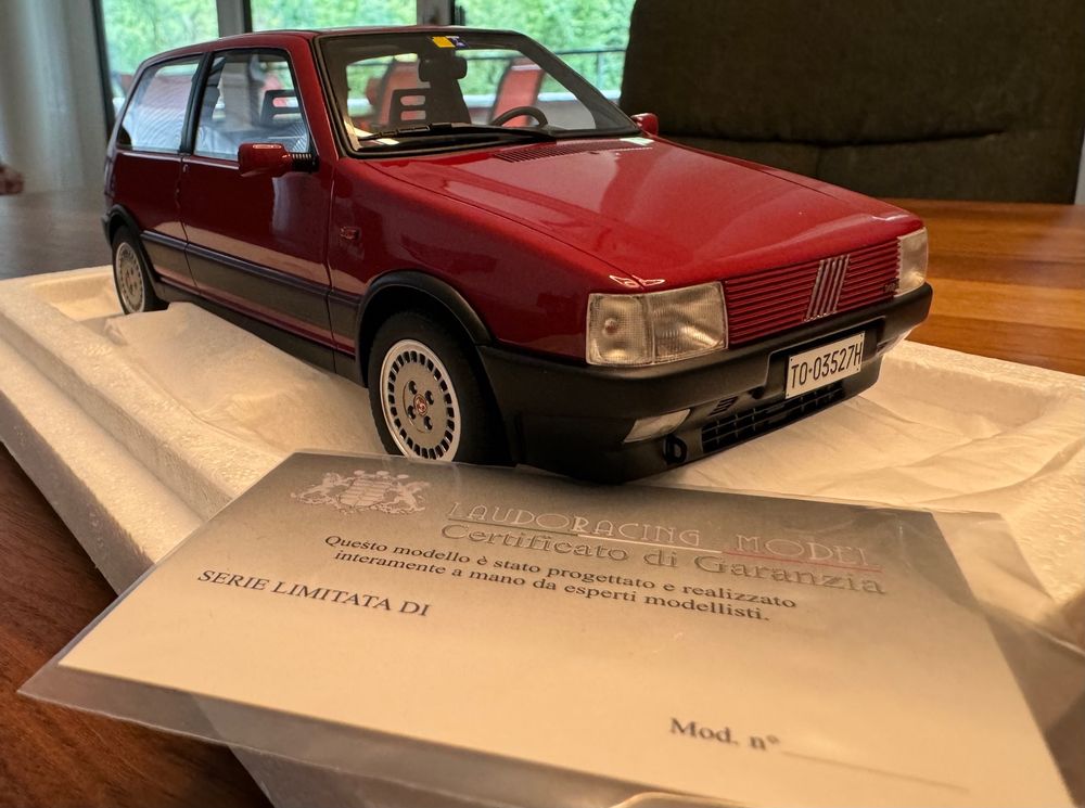 Fiat Uno Turbo Antiskid 1988 (Nuovo e nell'imballaggio