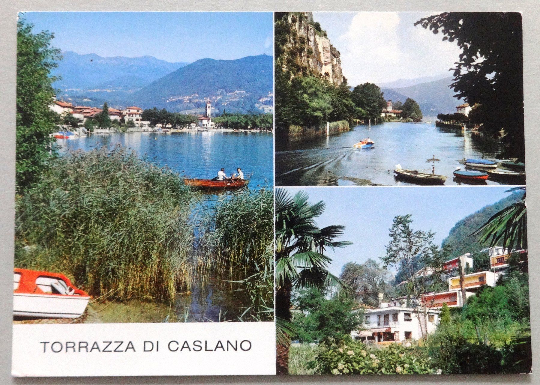 Ansichtskarten: Torrazza di Caslano – Gebraucht aus Fétigny von Billy2miny