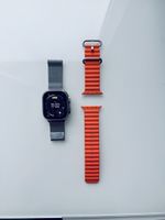 Apple Watch Ultra 49mm Titanium Case with Two Bands