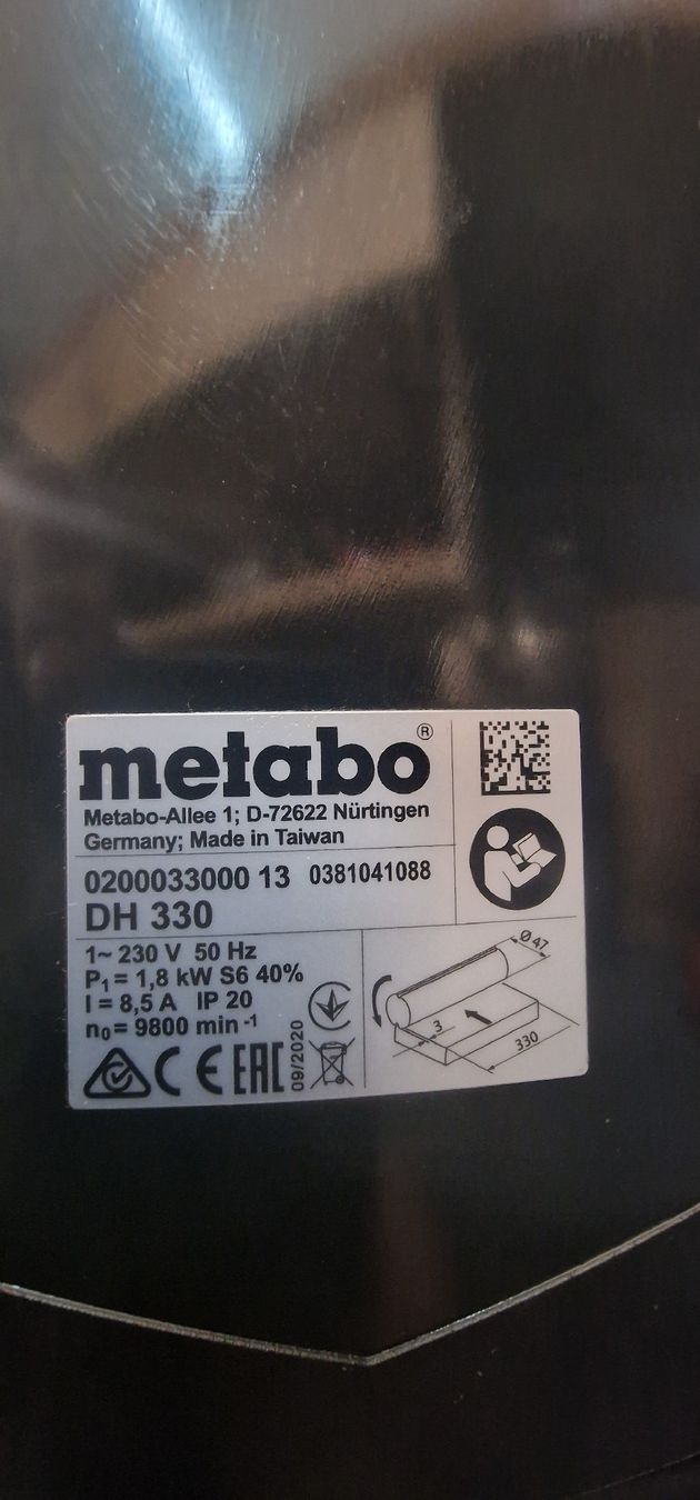 Alle Maschinen: Metabo Hobelmaschine  – Gebraucht aus Willisau von romakl 3