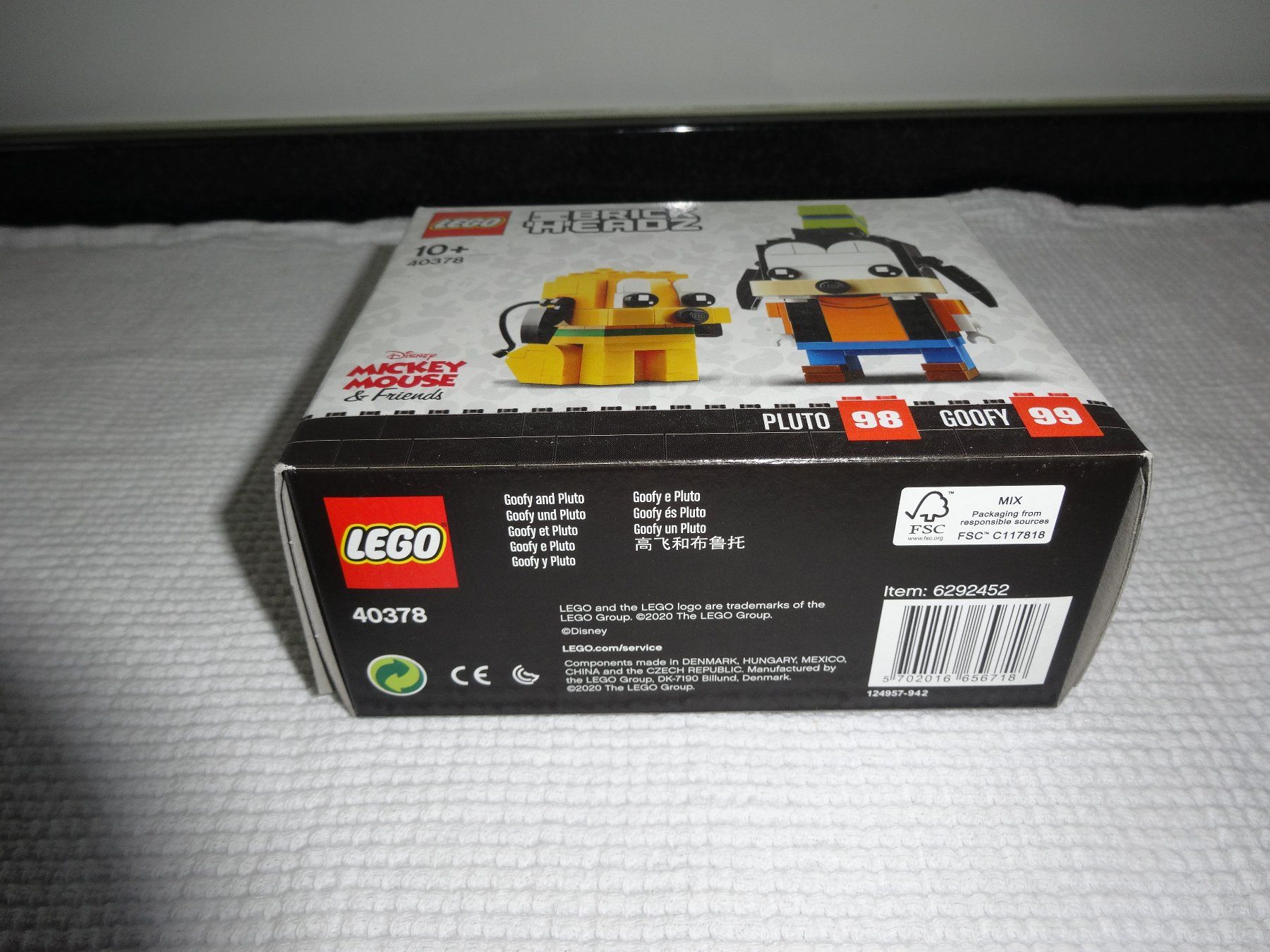 Lego Giocattoli: Lego Brick Headz  Pluto & Goofy  Nr 40378 – Nuovo e nell'imballaggio originale da Neerach venduto da jenny062 6