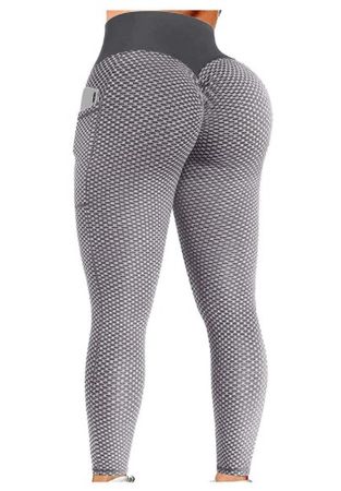 Sport Tight schwarz-grau mit Po-Raffung Gr. XS - 226215