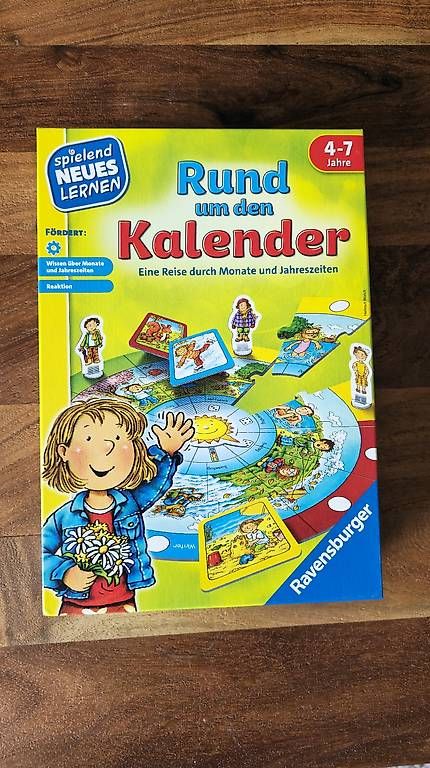 Spiele: Ravensburger Spiel Rund um den Kalender, Kinder – Gebraucht aus Magden von tob_lc27