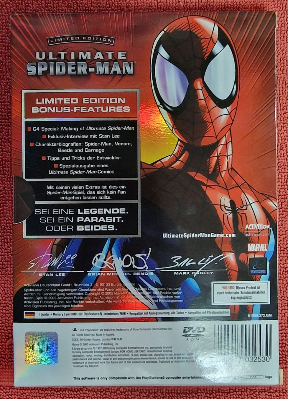 Sony Giochi: Ultimate Spider-Man Limited Edition PS2 – Usato da Basel venduto da phi_8xhm 1