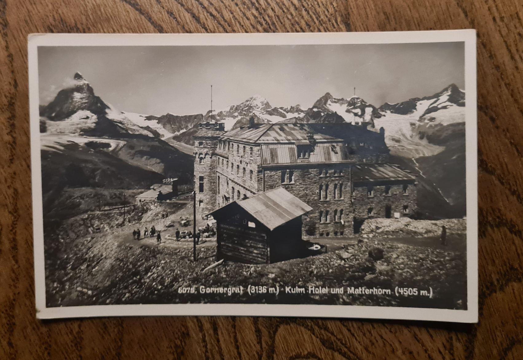 Ansichtskarten: Gornergrat Kulm-Hotel – Gebraucht aus Ebikon von Donar50