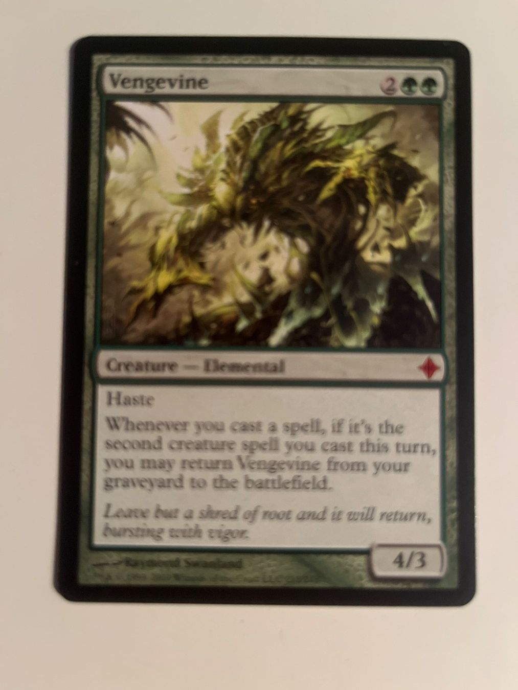 Magic The Gathering Sammelbilder & Trading cards: 1 x Vengevine - Magic: The Gathering - MtG – Gebraucht aus Kriens von Shadi1980
