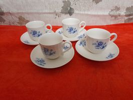 4er Set  Japan Kaffeetassen
