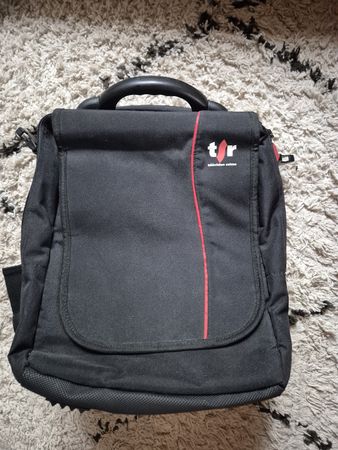 Sac à doc TSR SRG SSR idée suisse originale, noire bon état