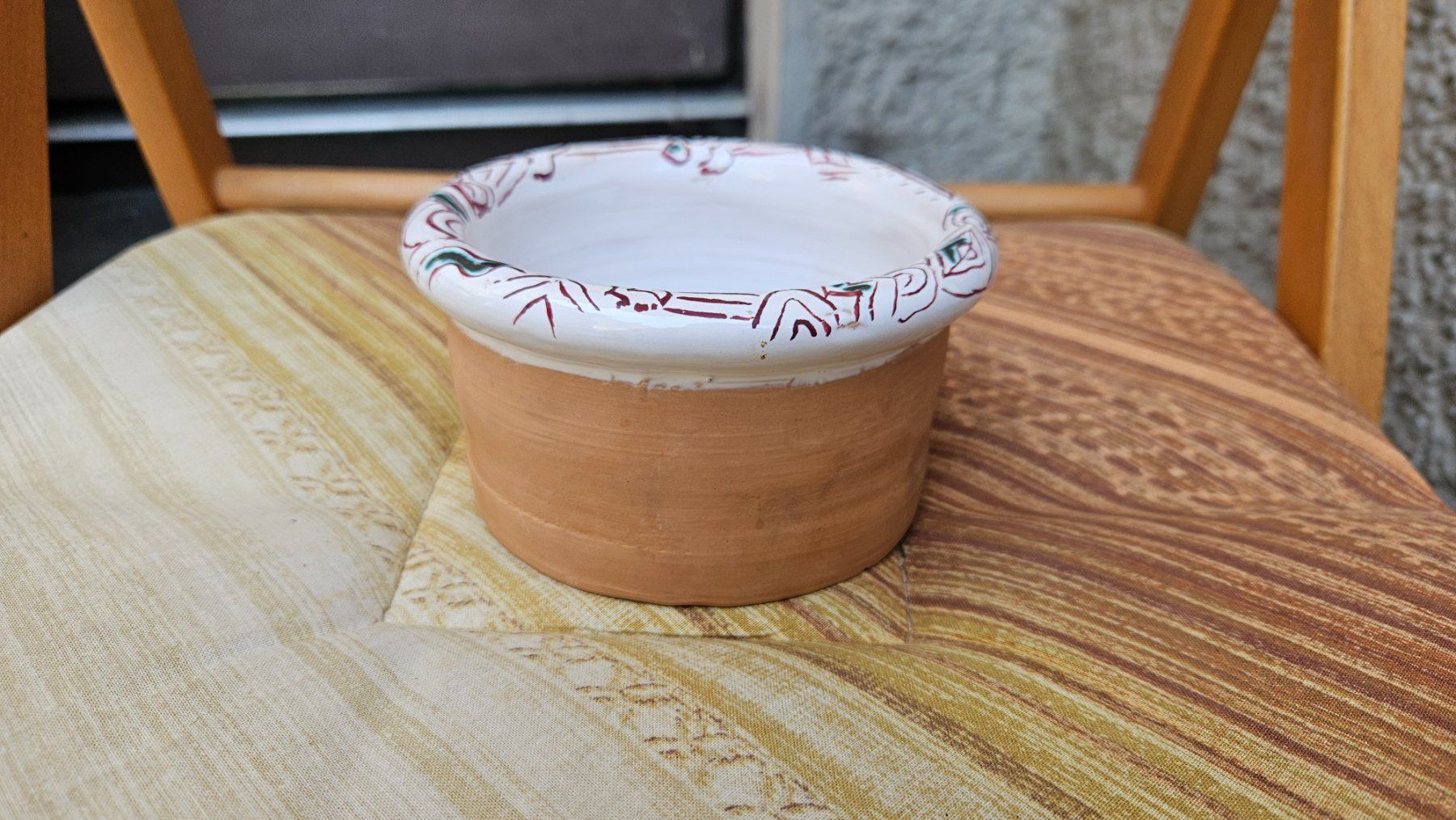 Ciotole: Ciotolina di terracotta con interni smaltati – Usato da Melano venduto da H-Sara 1