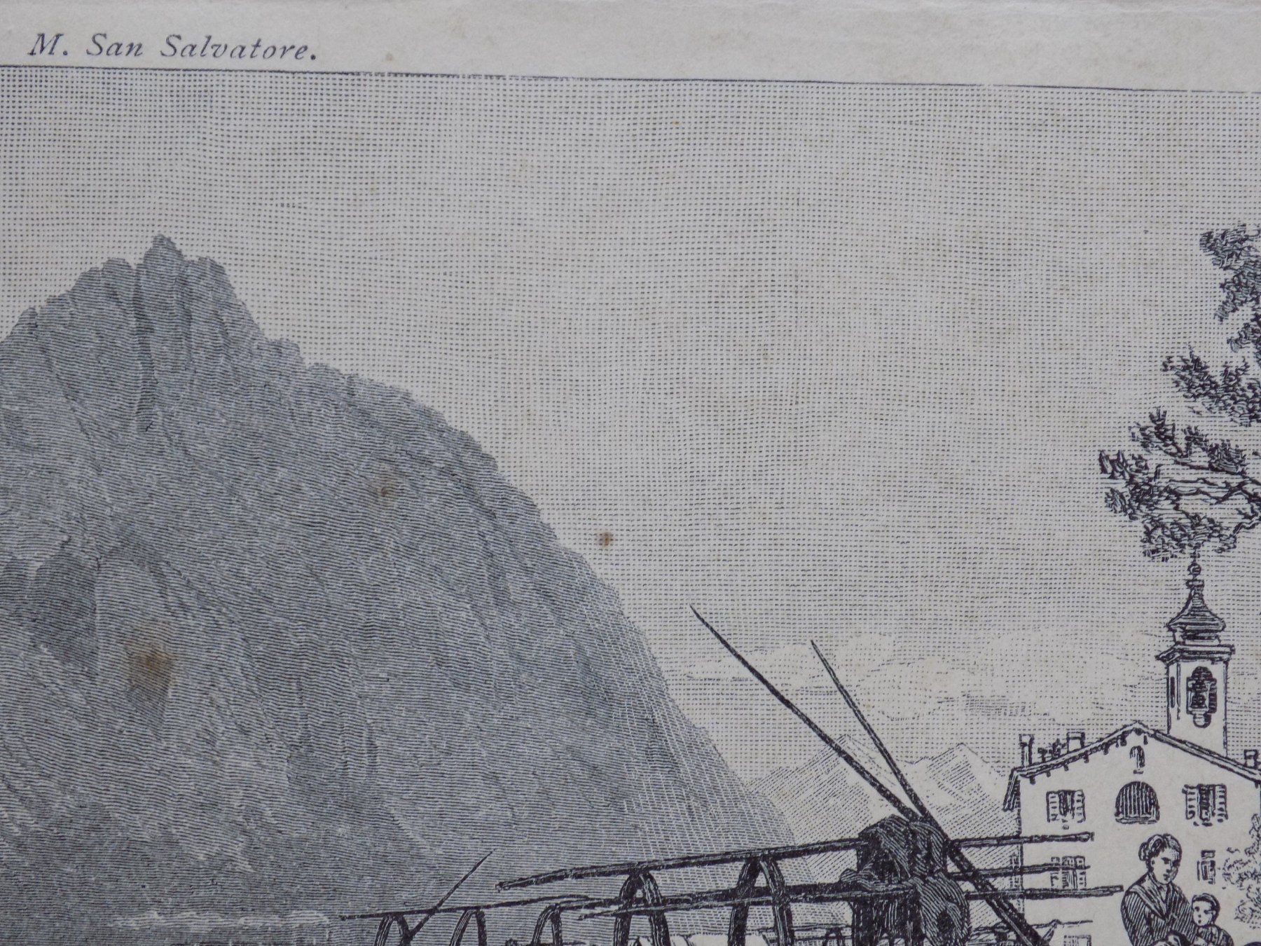 Gravures: Bissone Ticino – D'occasion à Risch par Rischli15 6