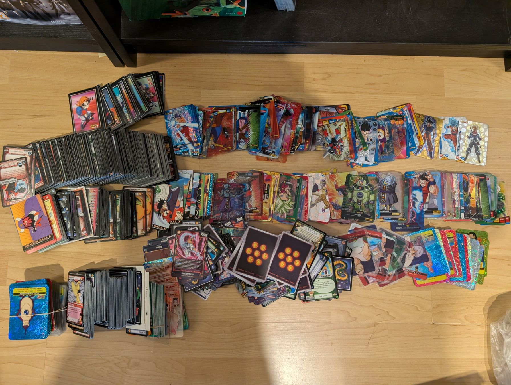Carte collezionabili: Lotto Random Carte Dragonball Bulk – Usato da Giubiasco venduto da Tici__nerd_Giubiasco