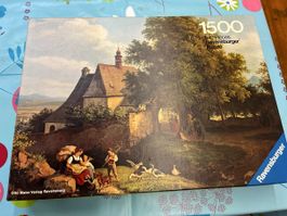 Ravensburger Puzzle Kirche zu Graupen 1500 Teile alt