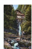 LENK im Simmental, Walbachschlucht mit Wasserfall