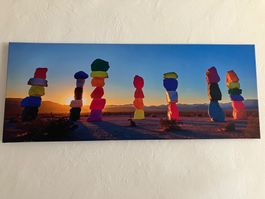 Grosses Wandbild "Seven Magic Mountains" Nevada USA!
