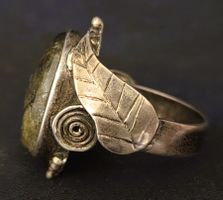 0.925 Silber Fingerring Art Deco Jugendstil  bagues ancienne