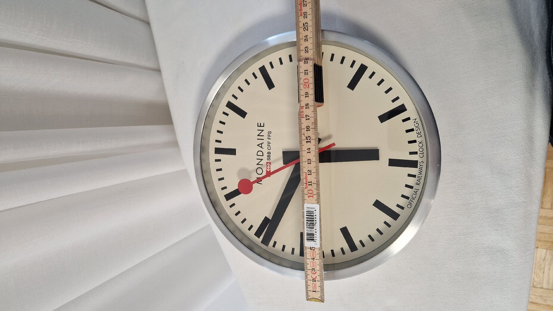 Horloge mural quartz CFF LAUSANNE TRIAGE par TOP (Gebraucht) in Morges