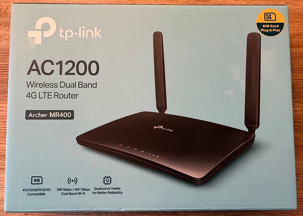 TP-Link Modem & Router: 4G LTE Router tp link AC1200 – Usato da Mosnang venduto da alfatierli 2