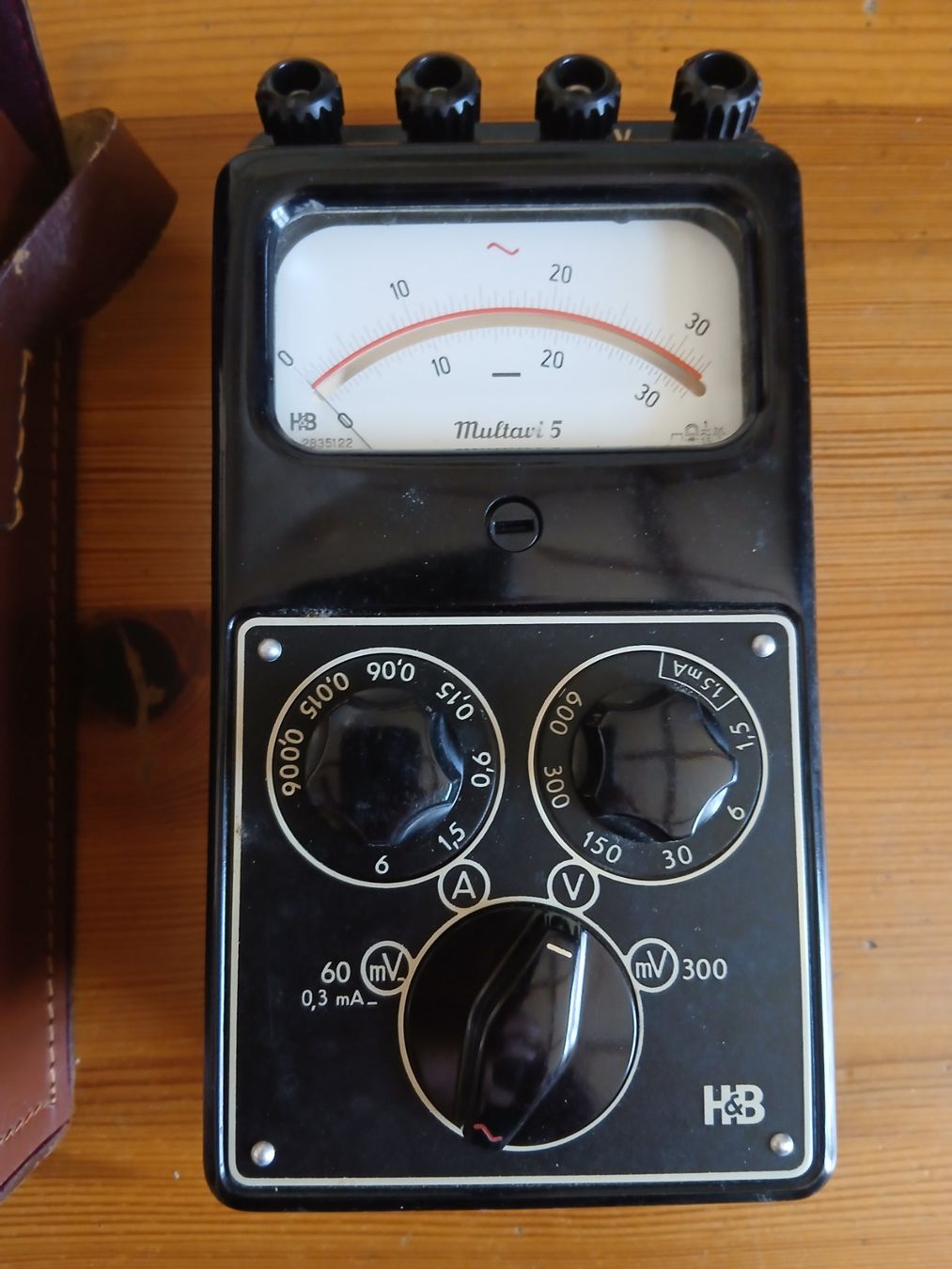 Messen: Multavi 5 Multimeter H&B mit Ledertasche – Gebraucht aus Oberentfelden von Trinity1945 1