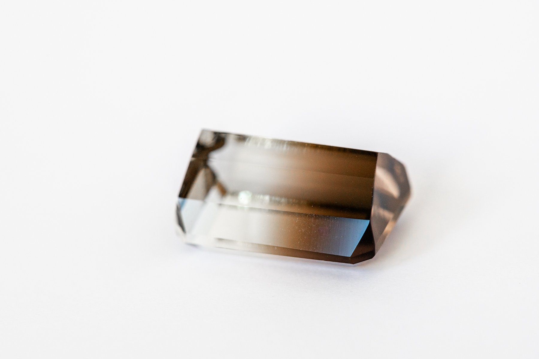 Pietre preziose: Quartz bicolor, incolore + brown Brésil – Usato da Vevey venduto da Manicky 2