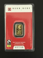 Goldbarren 2 g Kantonal Bank