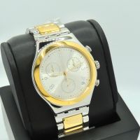 Montre Swatch Irony Chrono "Dreamnight Golden" neuve