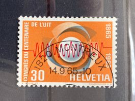 Schweiz 1965 UIT 30 1.Tag-Vollstempel MONTREUX 14.9.65