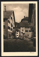 AK Zuoz, Strassenpartie am Tor