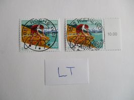 Voll Letzttagsstempel der Poststelle 1852 Roche
