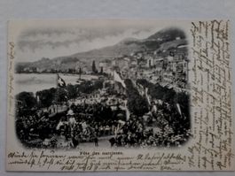 Postkarte Montreux, von 1900