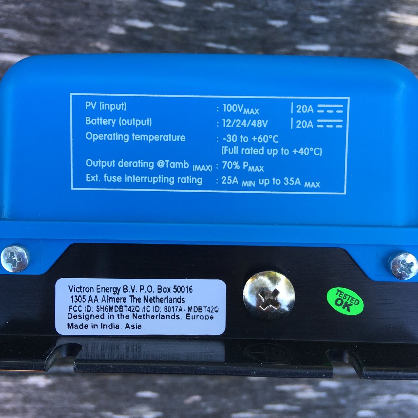 Victron Akkus & Batterien: Victron MPPT 100/20 Smart Solar, Bluetooth – Neu und originalverpackt aus Turgi von  3