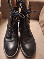 Other Stories NEU Schwarze Leder Stiefeletten Gr. 38