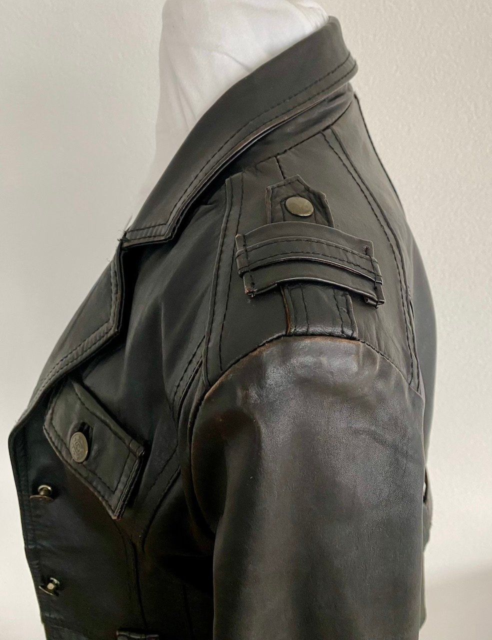 Jacken: Damenlederjacke - von Floriani - Lederjacke – Gebraucht aus Ried-Brig von Challi 7