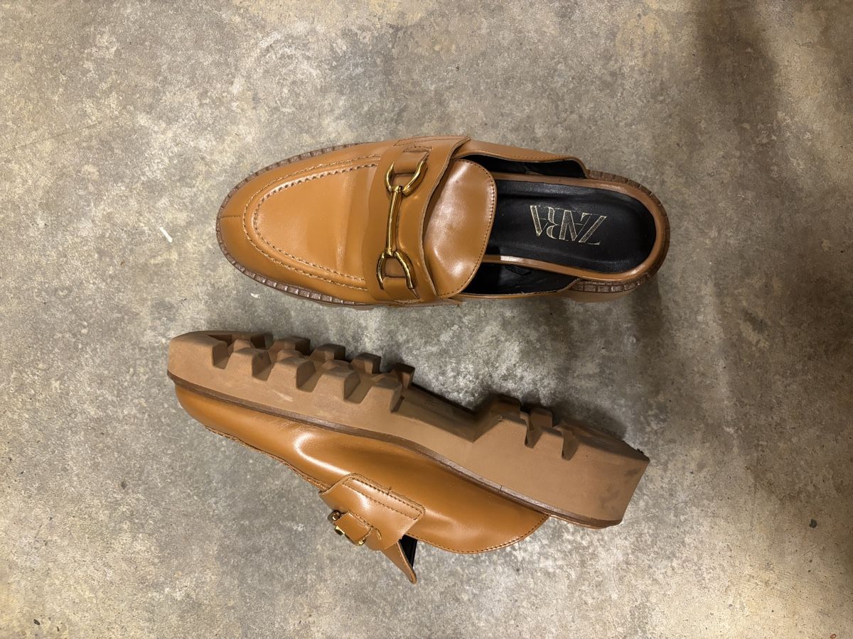Zara Scarpe da donna: Mules compensées marron ZARA – Usato da Bulle venduto da ali_7fns 2