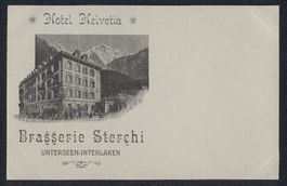 Unterseen-Interlaken, Hotel Helvetia, Br