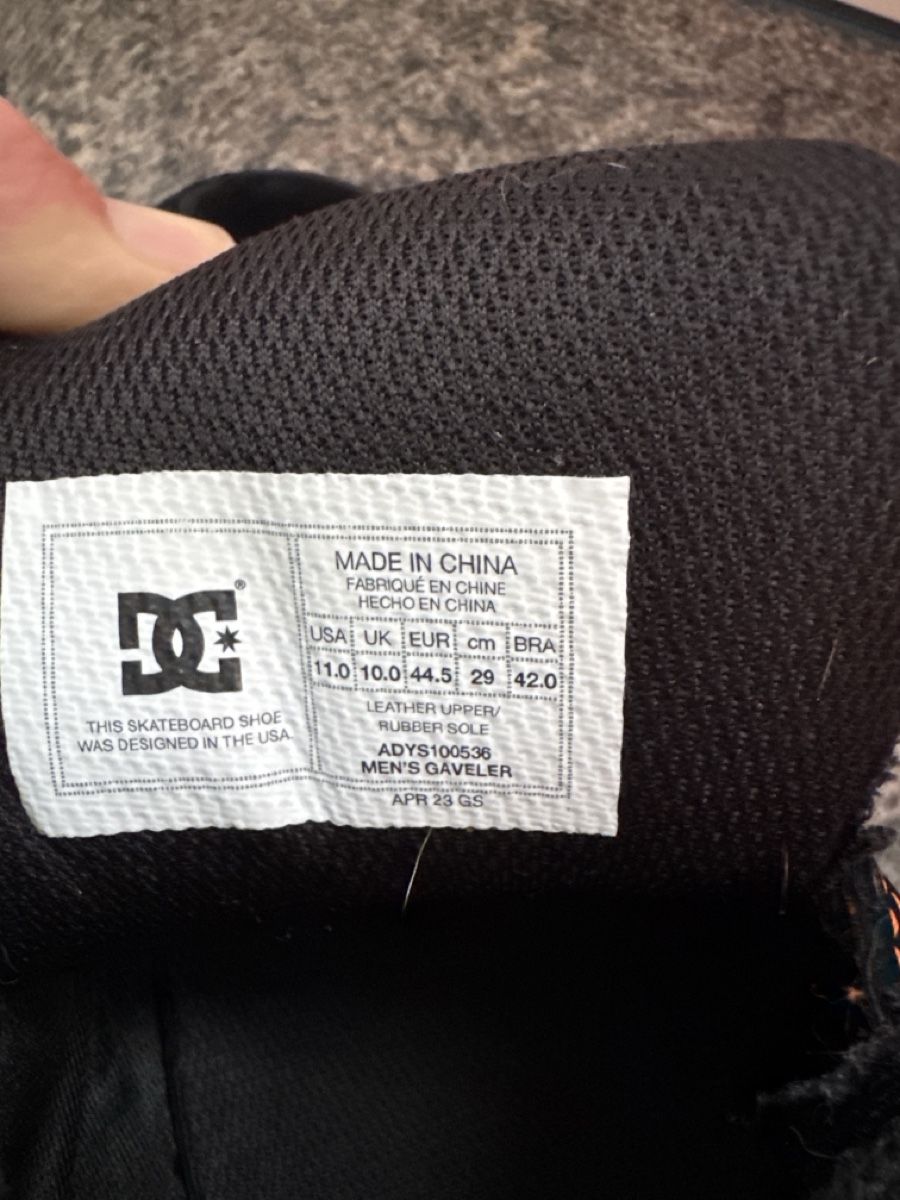 DC shoes Scarpe da uomo: Schuhe sneakers dc 44,5 – Usato da Reinach AG venduto da rompusori 2