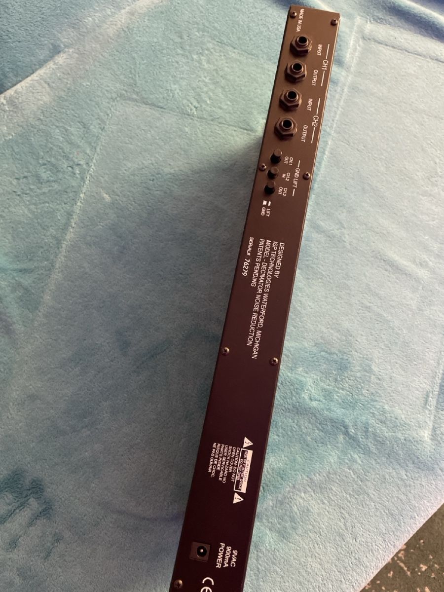 Equalizzatori: ISP Technologies Decimator ProRack Dual channel noise red. – Usato da Giffers venduto da RICARDOS02 1