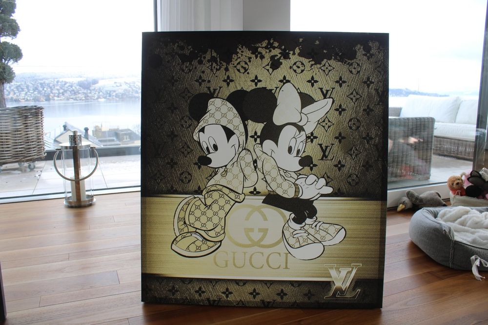 Mickey Maus Minnie Maus Gucci Louis Vuitton (Gebraucht) in