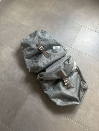 Racktime Fahrradtaschen grau ein Paar guter Zustand
