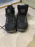 Wanderschuhe Quechua MH100 Mid WP Damen Grösse 38 blau
