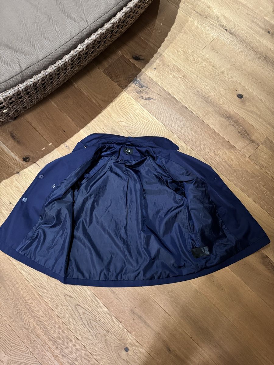 C&A Giacche: Mantel-Jacke Dunkelblau – Usato da Schaan venduto da kri_tsw8 8