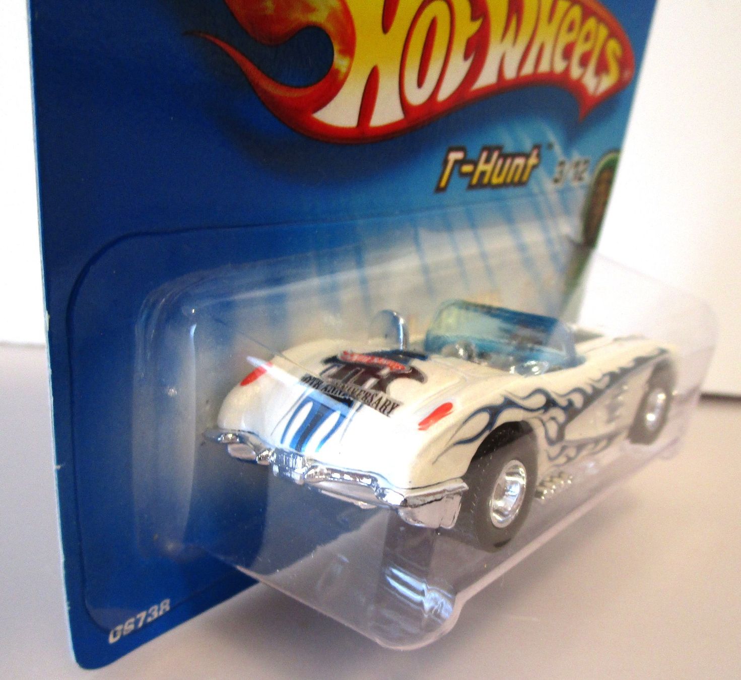 Chevrolet Modellini d'auto: HOT WHEELS T-HUNT 1958 CORVETTE - G6738 – Nuovo e nell'imballaggio originale da Chêne-Bourg venduto da breno56 2