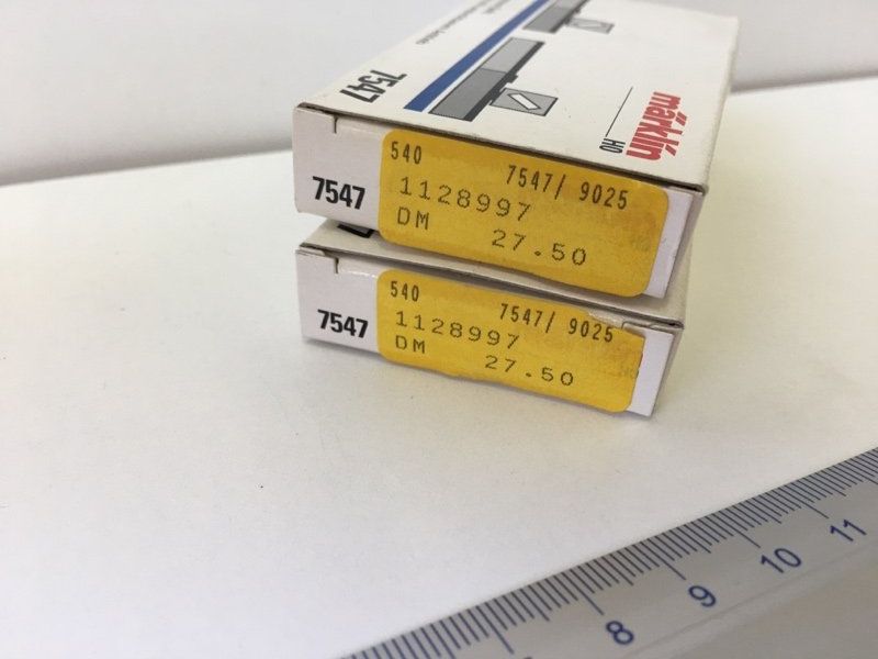 Märklin Modellini di ferrovie: 2er Set Märklin H0 7547 Weichenlaternensatz – Nuovo (secondo la descrizione) da Büsserach venduto da ModellbahnDepot 1