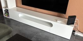 TV Sideboard in weiss (240cm lang)