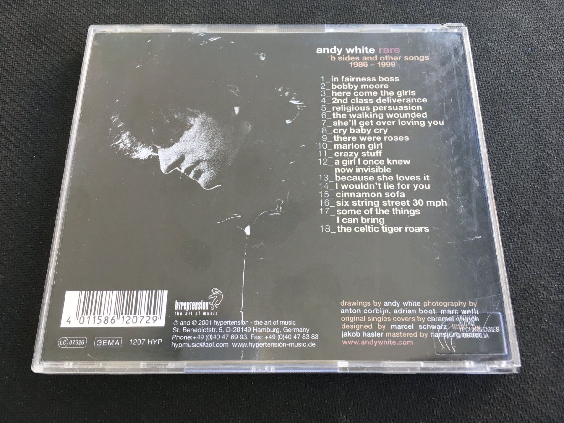 CD: Andy White - Rare -CD- – Usato da St.Gallen venduto da MedienJoe 2