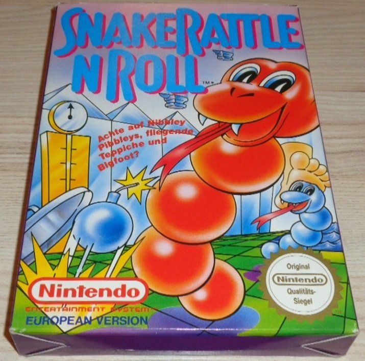 Nintendo Spiele: Snake Rattle N Roll (NES) – Gebraucht aus Thun von Gameparadise