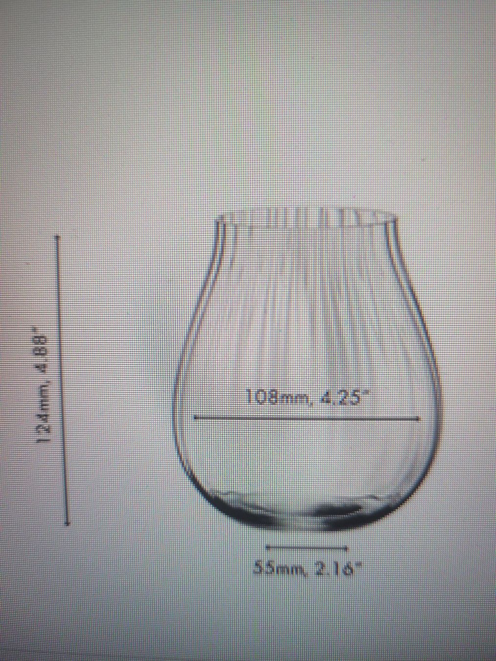 Riedel Bicchieri: RIEDEL Gin Gläser Optic "O" – Usato da Lausen venduto da Eagledriver 4