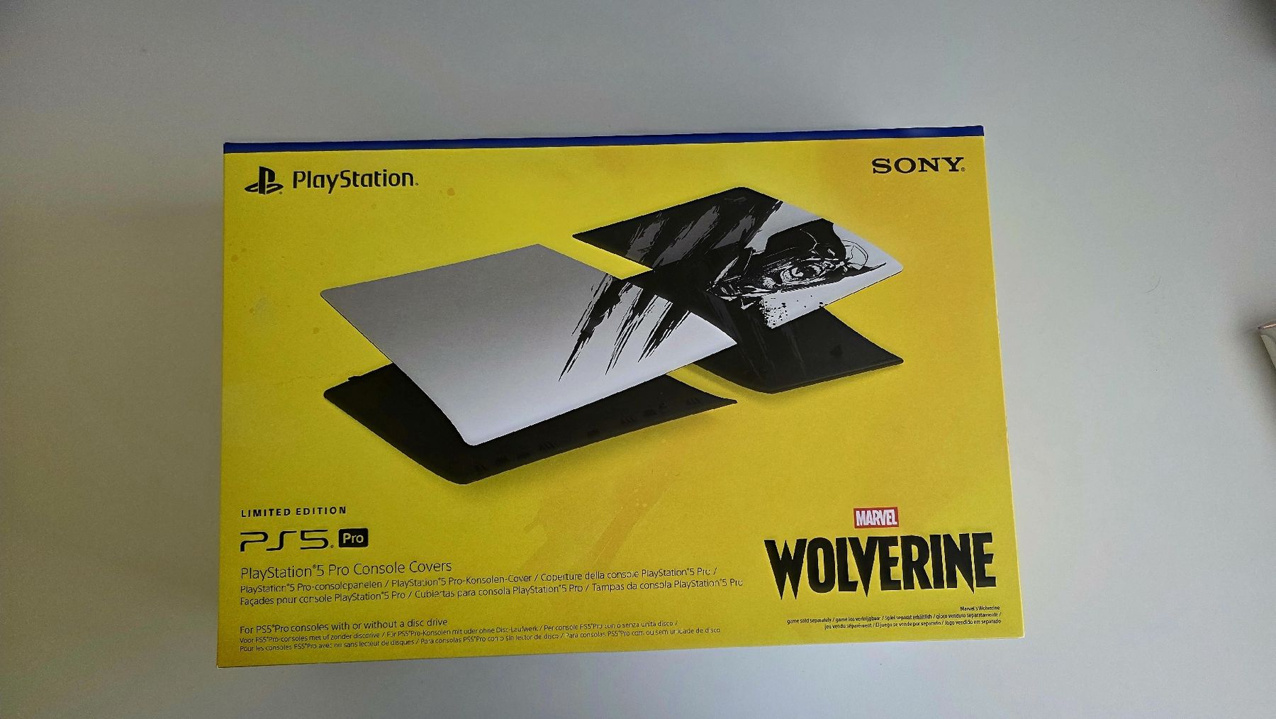 Sony Konsolen: Ps5 PRO COVER WOLVERINE – Neu (gemäss Beschreibung) aus Sierre von IINeFaII