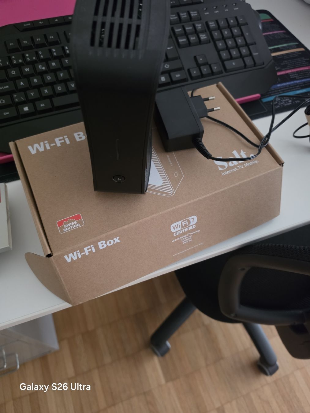 Salt WiFi: WiFi 7 Box Salt Extender Repeater – Nuovo (secondo la descrizione) da Kaiseraugst venduto da Kekskuchen