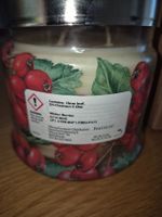 Partylite Kleine 3 Dochtkerze im Glas Winterberries
