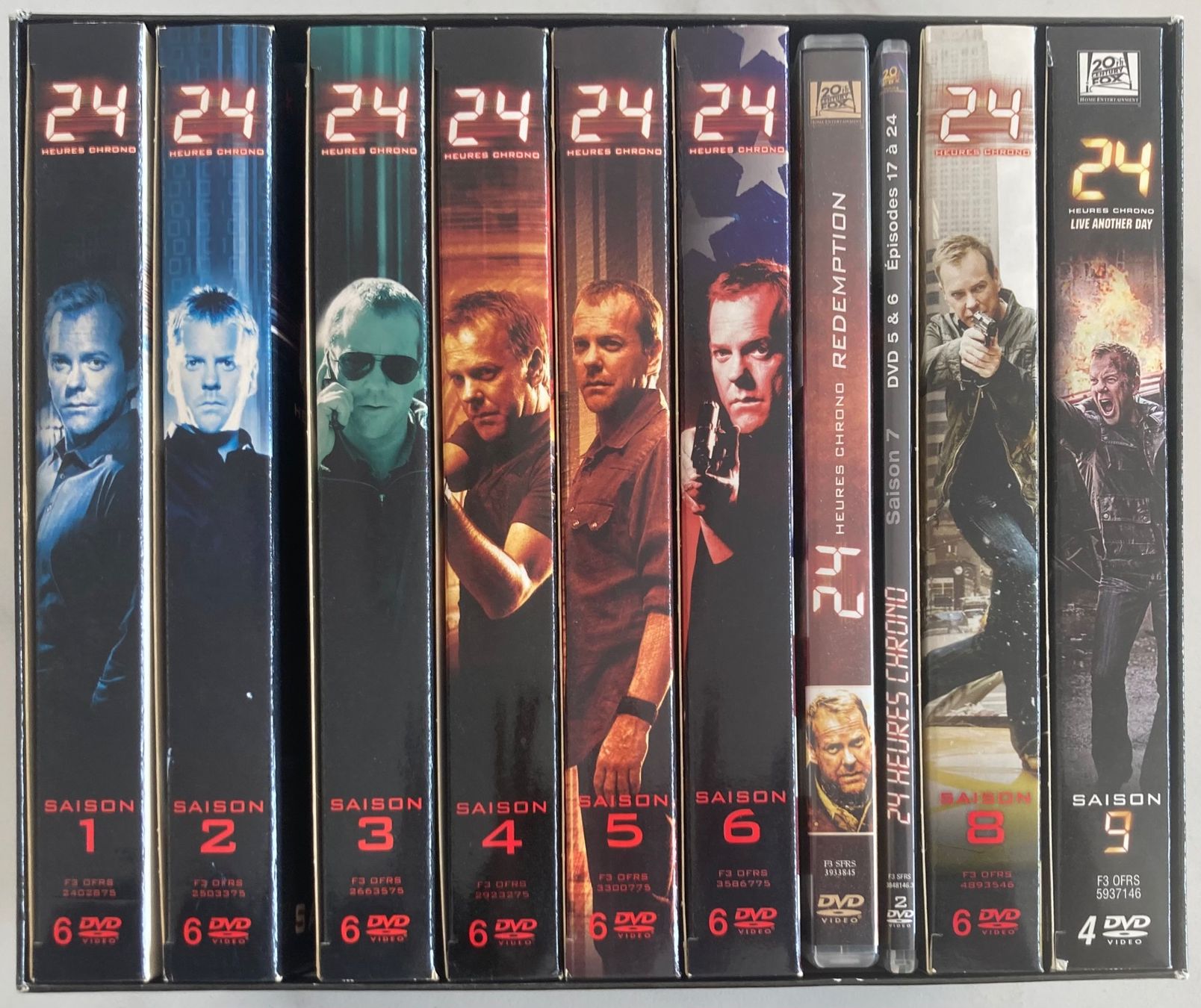 Tutti i DVDs: KIEFER SUTHERLAND - 24 HEURES CHRONO – Usato da Poliez-Pittet venduto da Newtown-Records 2